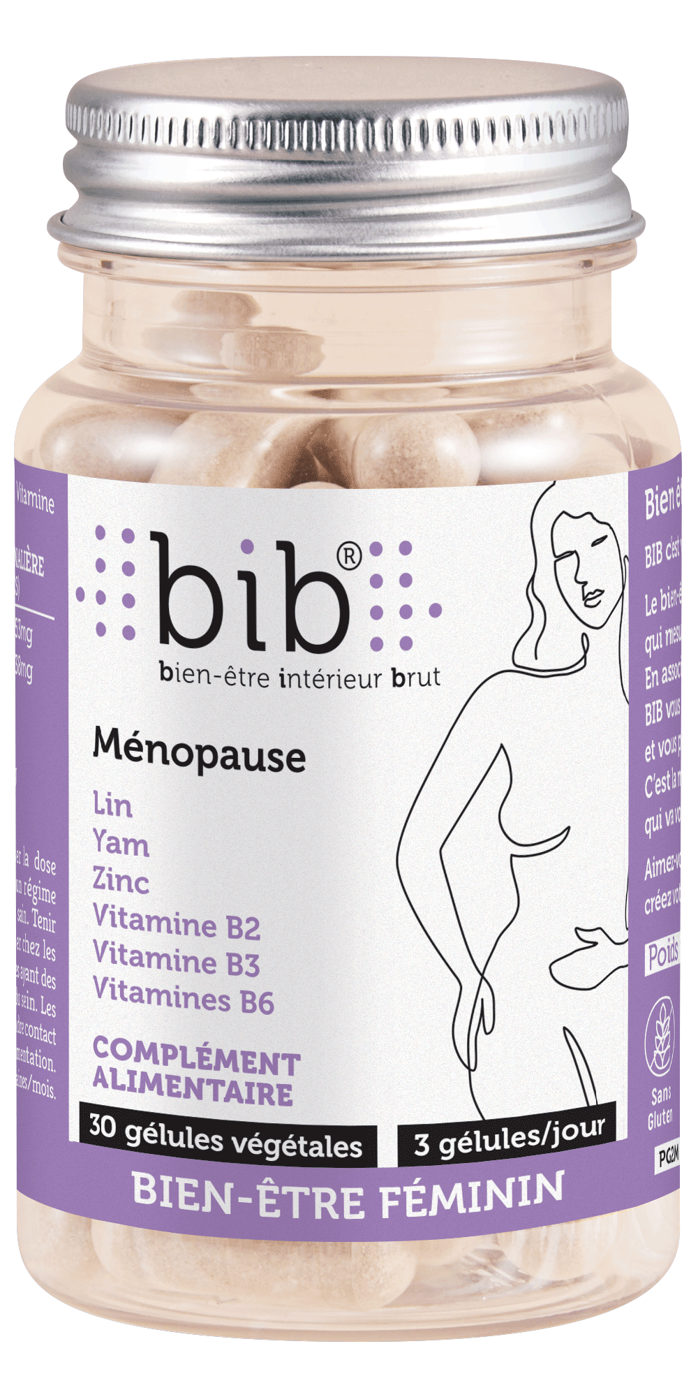 bib pack mockup menopause